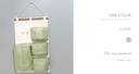 Large Capacity 4 Pockets Over the Door Hanging Organizer