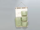 Large Capacity 4 Pockets Over the Door Hanging Organizer