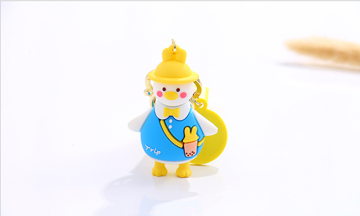 Cute Duck Keychain