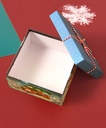 Snowhouse Christmas Series Gift Box-Blue Lid(190*190*95mm)
