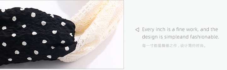 Elegant Spliced Hair Band
