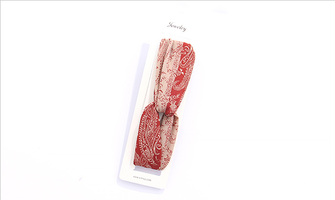 Retro Printing Hair Band