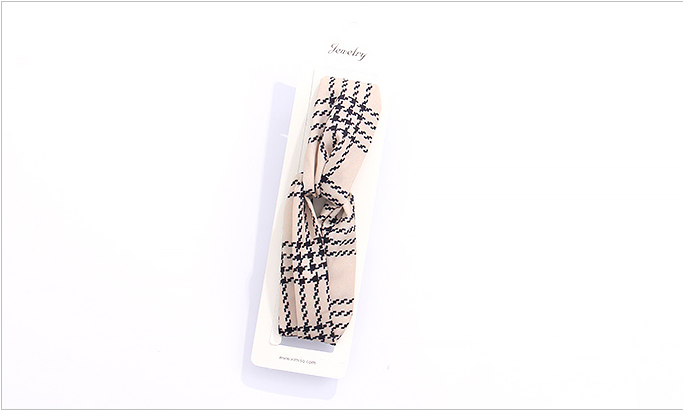 Simple Elegant Checks Hair Band