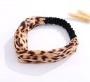 Simple Leopard Print Hair Band