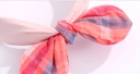 Checks Bowknot Headband for Kids