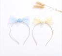 Ball Bowknot Gauze Headband for Kids