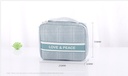 Checks Square Portable Toiletry Bag