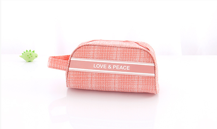 Checks Portable Toiletry Bag