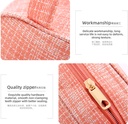 Checks Portable Toiletry Bag