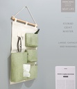 Large Capacity 4 Pockets Over the Door Hanging Organizer