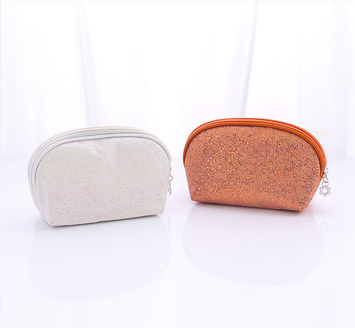 Dazzling Arc-shaped Cosmetic Bag