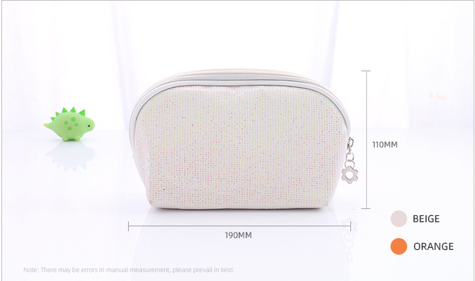 Dazzling Arc-shaped Cosmetic Bag