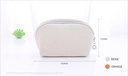 Dazzling Arc-shaped Cosmetic Bag