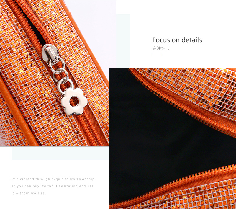 Dazzling Square Toiletry Bag