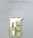 Large Capacity 4 Pockets Over the Door Hanging Organizer