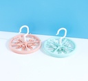 Round Laundry Hanger with 8 Clips