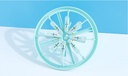 Round Laundry Hanger with 8 Clips