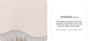 Imitation Animal Wool Floor Mat(White)