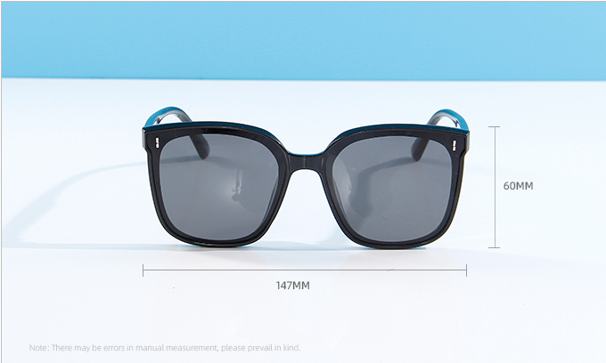 Stylish All-Match Unisex Polarized Sunglasses for Adult(Black)