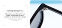 Stylish All-Match Unisex Polarized Sunglasses for Adult(Black)