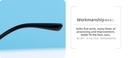 Stylish All-Match Unisex Polarized Sunglasses for Adult(Black)