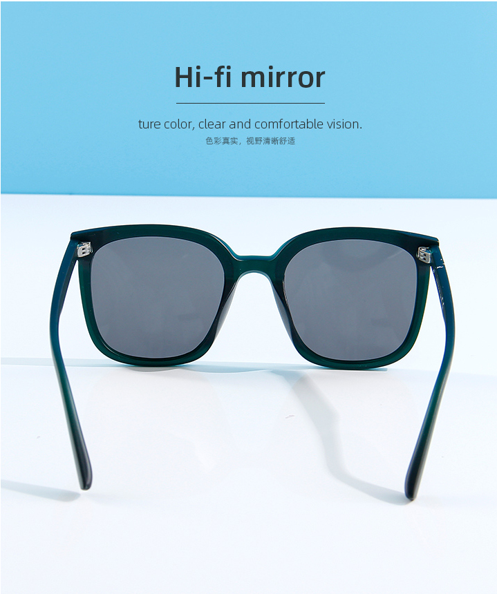 Stylish All-Match Unisex Polarized Sunglasses for Adult(Dark Green)