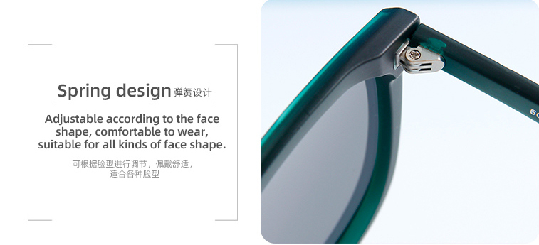 Stylish All-Match Unisex Polarized Sunglasses for Adult(Dark Green)