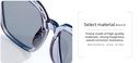 Simple All-Match Unisex Sunglasses for Adult