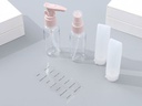 4-Pack Travel Bottles Set (Lotion Pink)