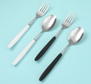 Portable Ceramic Fork Spoon Cutlery Set