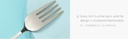Portable Ceramic Fork Spoon Cutlery Set