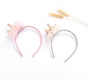 Crown Gauze Hair Band for Kids