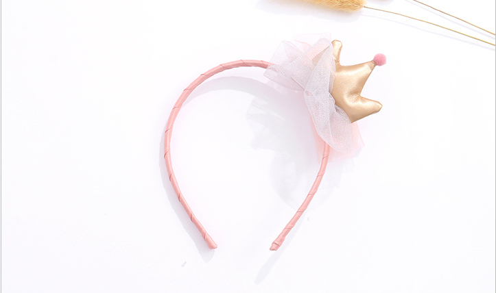 Crown Gauze Hair Band for Kids