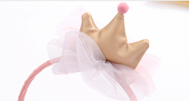 Crown Gauze Hair Band for Kids