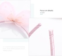 Bunny Ear Artificial Pearl Hair Band for Kids