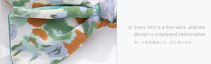 Elegant Printing Bowknot Hair Band