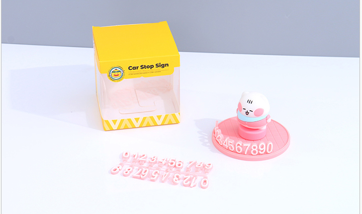 HY-B-03301 ICARER FAMILY Temporary Car Stop Sign(Pink)