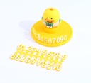 HY-B-03301 ICARER FAMILY Temporary Car Stop Sign(Yellow)