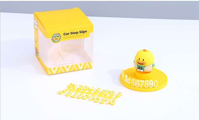 HY-B-03301 ICARER FAMILY Temporary Car Stop Sign(Yellow)