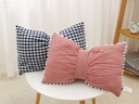 Ins Style Bow Throw Pillow