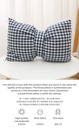 Ins Style Bow Throw Pillow