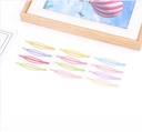 Simple Oval-shaped Hair Pin 4PCS