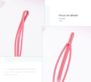 Simple Oval-shaped Hair Pin 4PCS