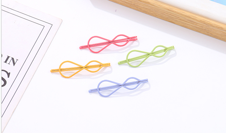 Simple Calabash-shaped Hair Pin 4PCS