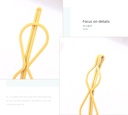 Simple Calabash-shaped Hair Pin 4PCS