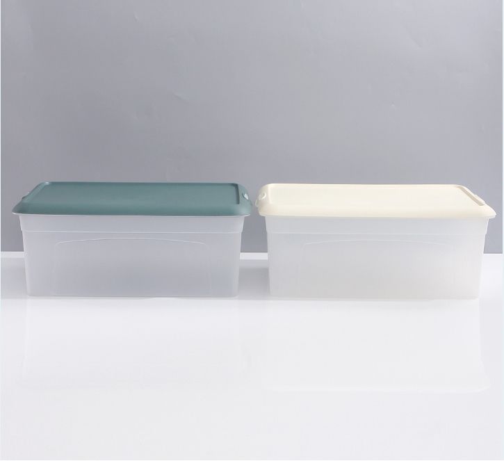 Medium Dull Polish Plastic Storage Bin