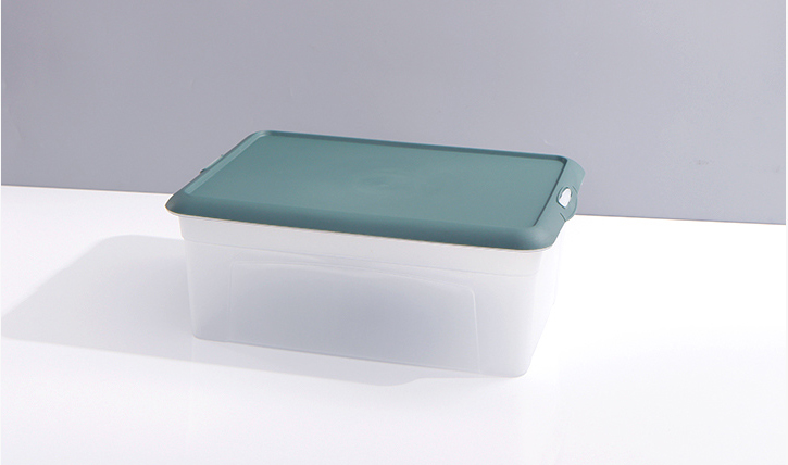 Medium Dull Polish Plastic Storage Bin