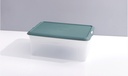 Medium Dull Polish Plastic Storage Bin