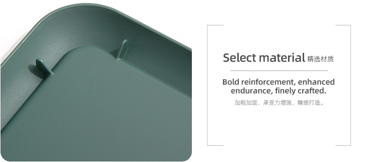 Medium Dull Polish Plastic Storage Bin