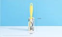 Thin Handle Handheld Lint Roller(Yellow) 50PCS/Roll